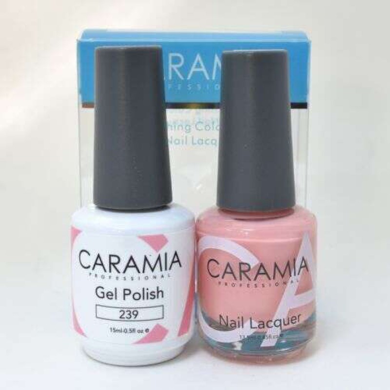 #239 Caramia Gel Polish & Nail Lacquer 0.5oz